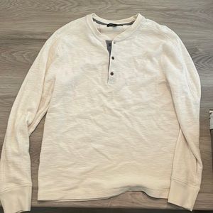 Banana republic half button down